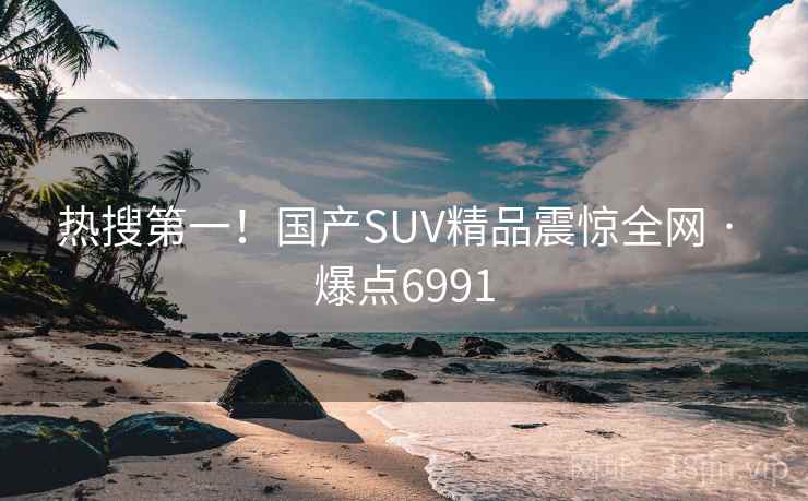 热搜第一!国产SUV精品震惊全网 · 爆点6991